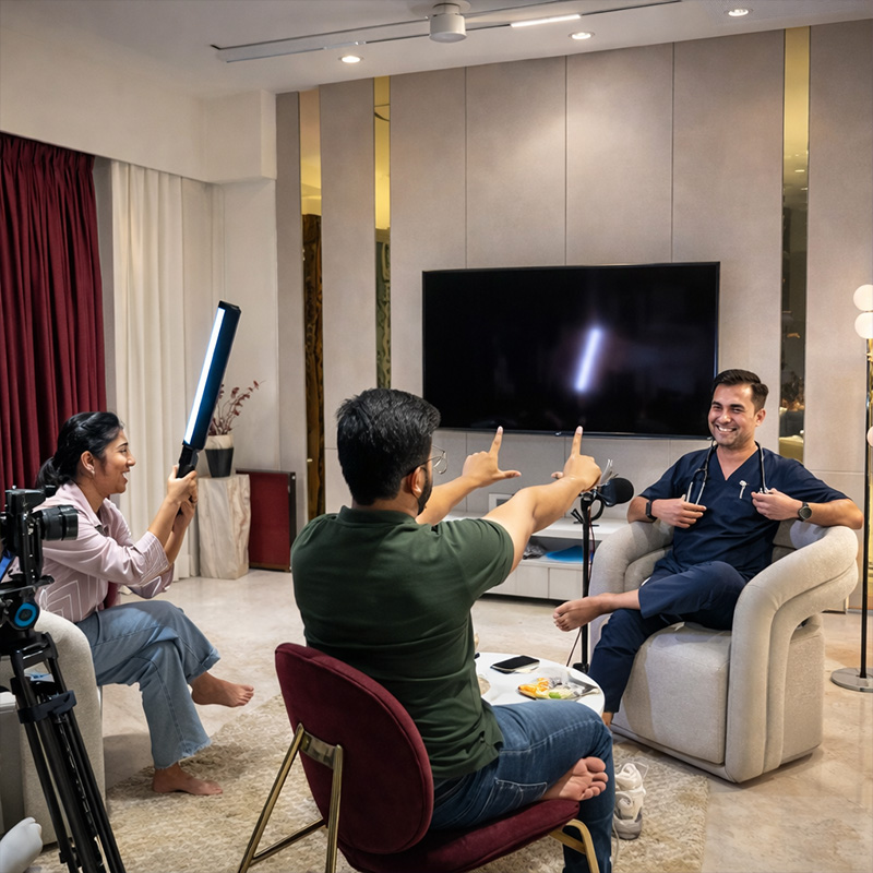 Behind the Scenes Shoot